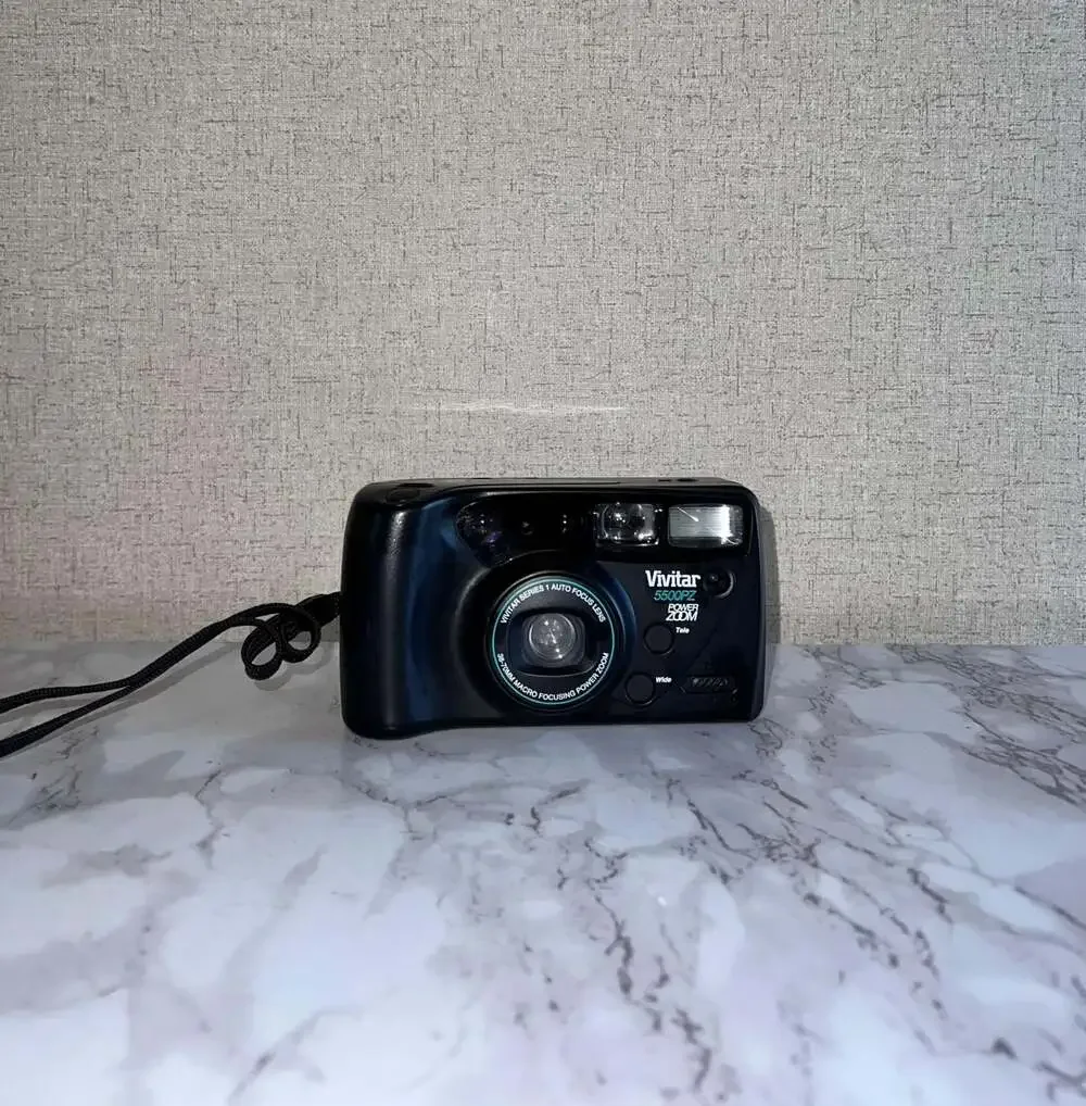Vivitar Series 1 5500PZ Power Zoom 35mm Point & Shoot Film Camera